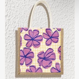 Floral square bag